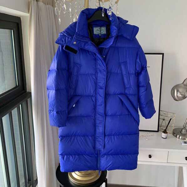 Prada Goose Down Long Jacket  - PerfectKickZ