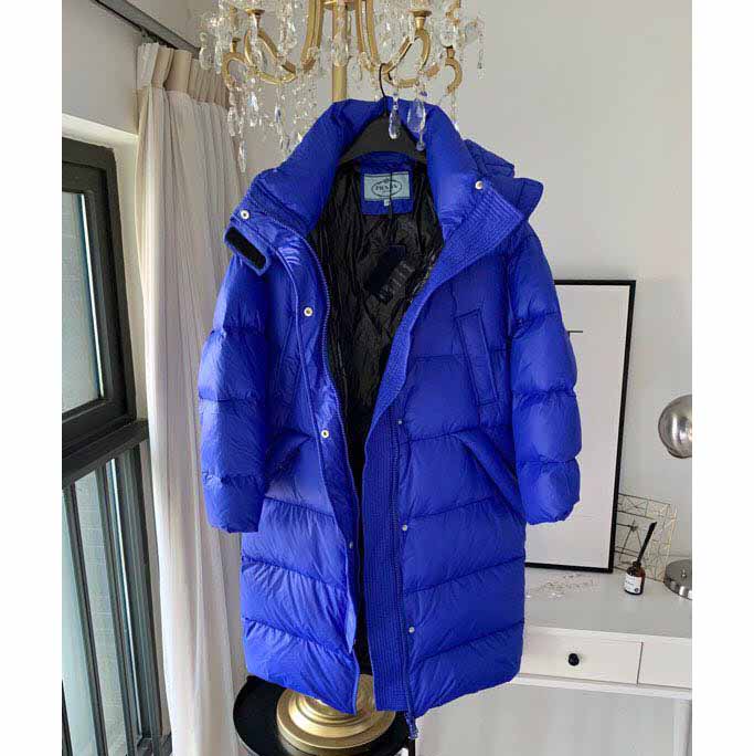 Prada Goose Down Long Jacket  - PerfectKickZ
