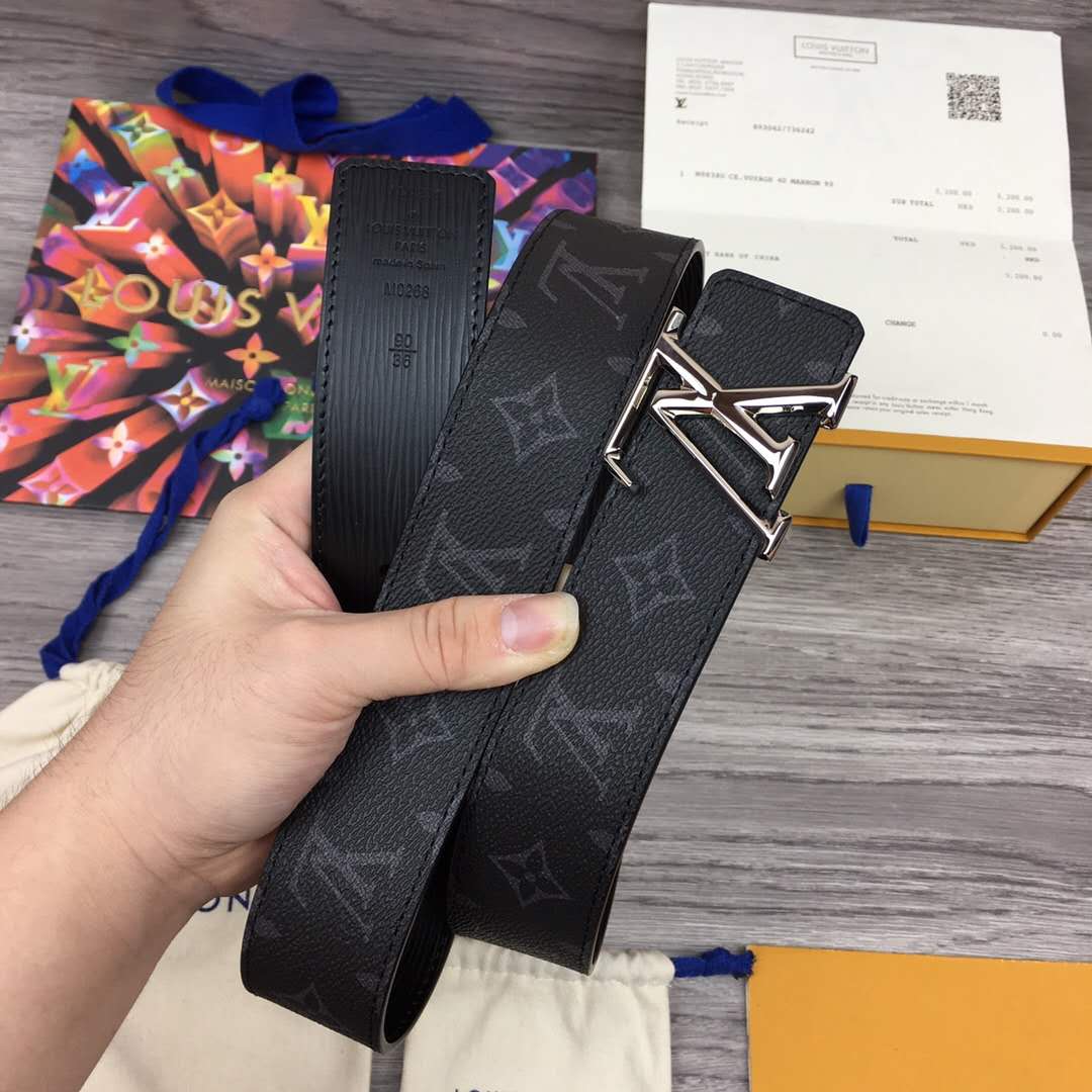 Louis Vuitton Monogram Belt - PerfectKickZ