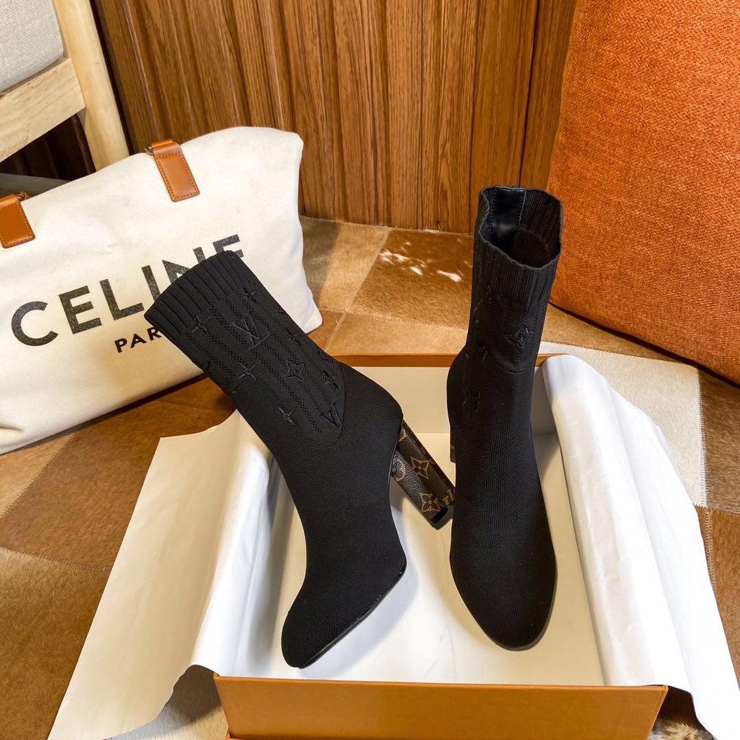 Louis Vuitton Women's Monogram High Heels - PerfectKickZ