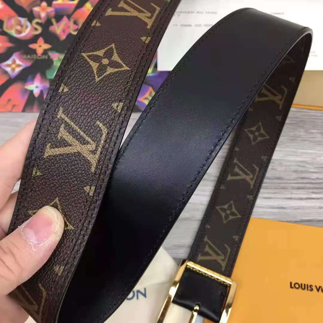 Louis Vuitton Monogram Belt - PerfectKickZ