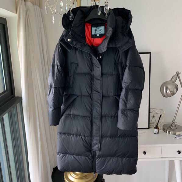 Prada Goose Down Long Jacket  - PerfectKickZ