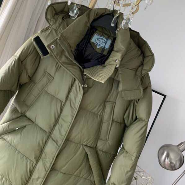 Prada Goose Down Long Jacket  - PerfectKickZ