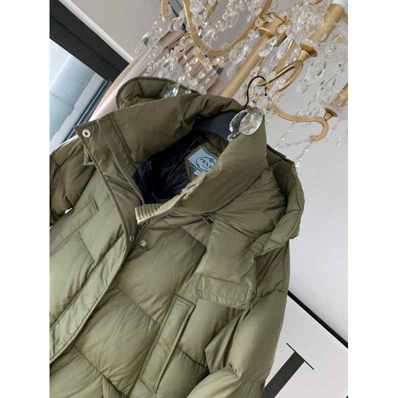 Prada Goose Down Long Jacket  - PerfectKickZ