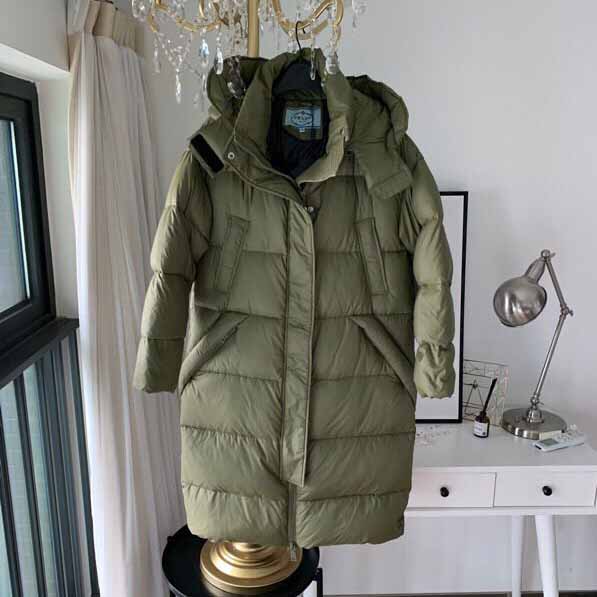 Prada Goose Down Long Jacket  - PerfectKickZ