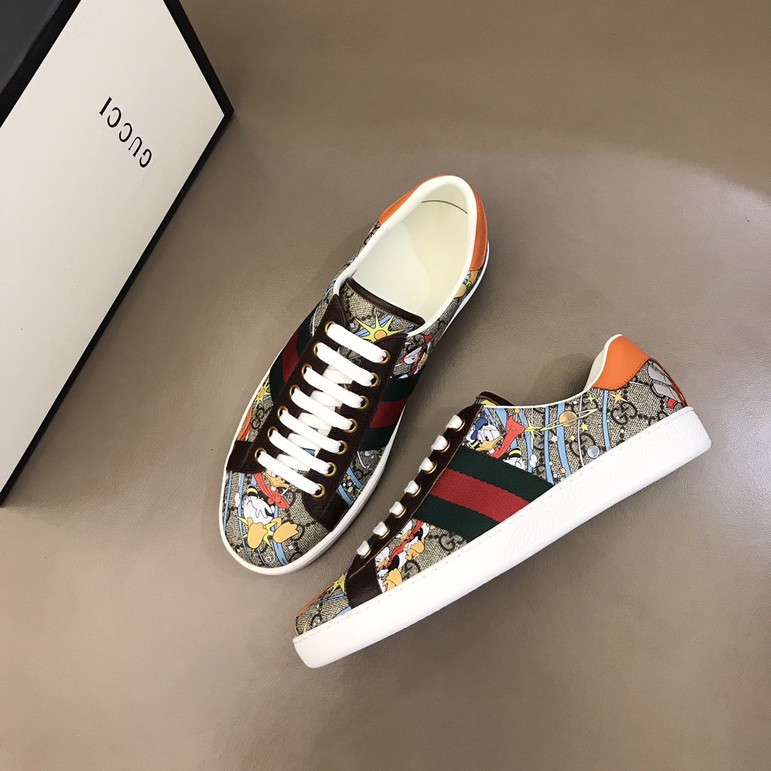 Gucci Disney Donald Duck Ace Sneaker - PerfectKickZ