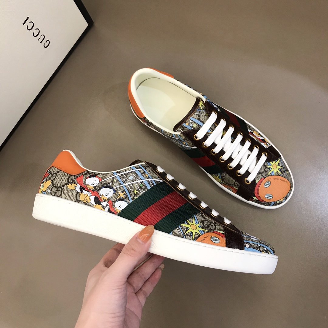 Gucci Disney Donald Duck Ace Sneaker - PerfectKickZ