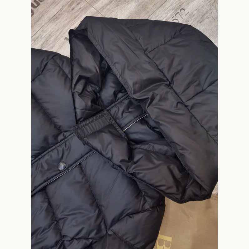 Burberry Belted Long Down Jacket - PerfectKickZ