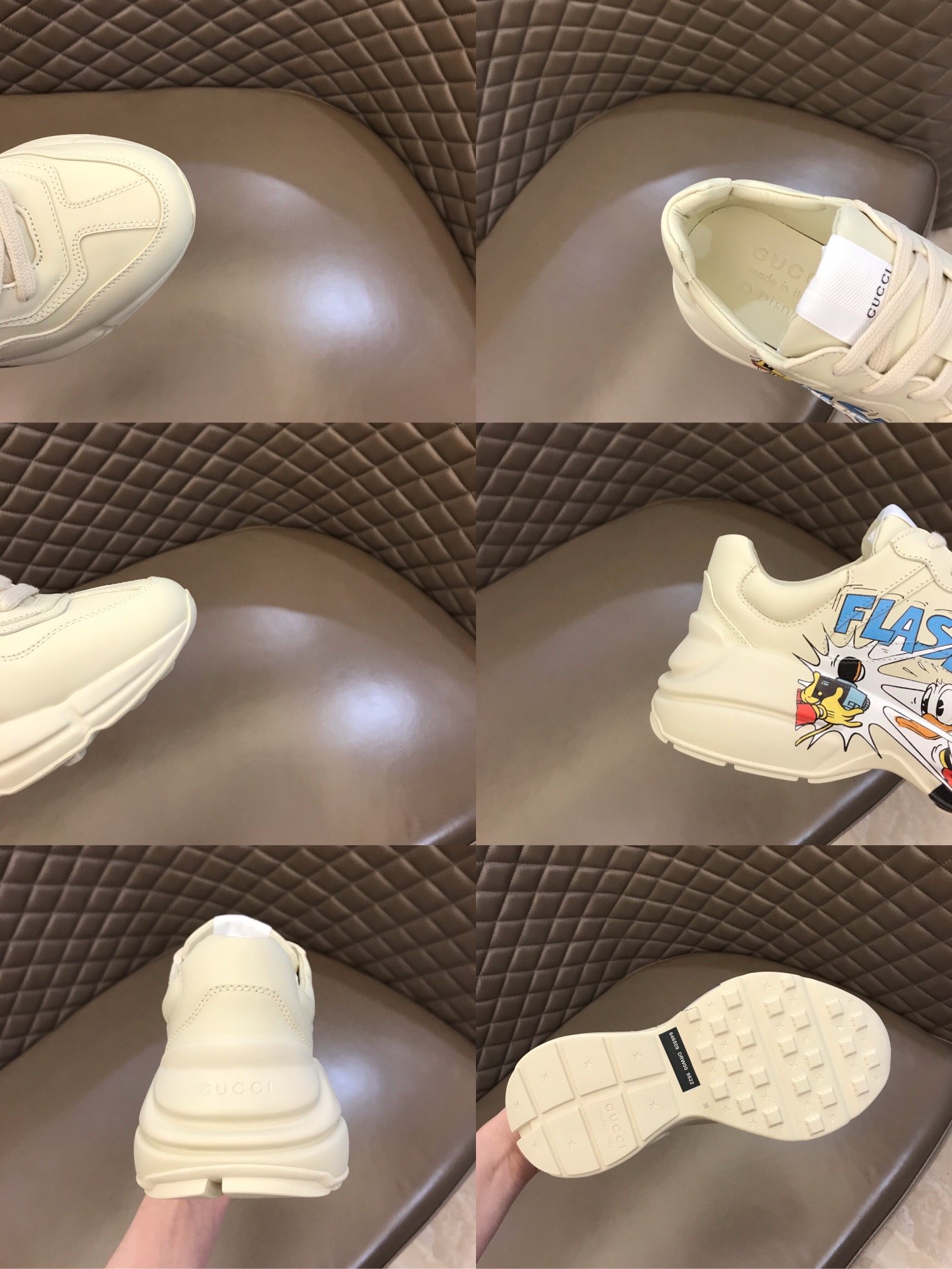 Gucci Disney Donald Duck Print Sneaker - PerfectKickZ