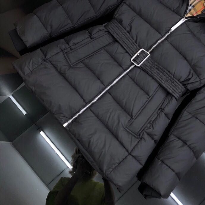 Burberry Belted Down Jacket - PerfectKickZ