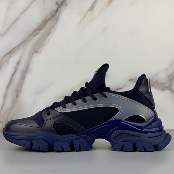 Moncler Logo Patches Lace-up Sneakers - PerfectKickZ