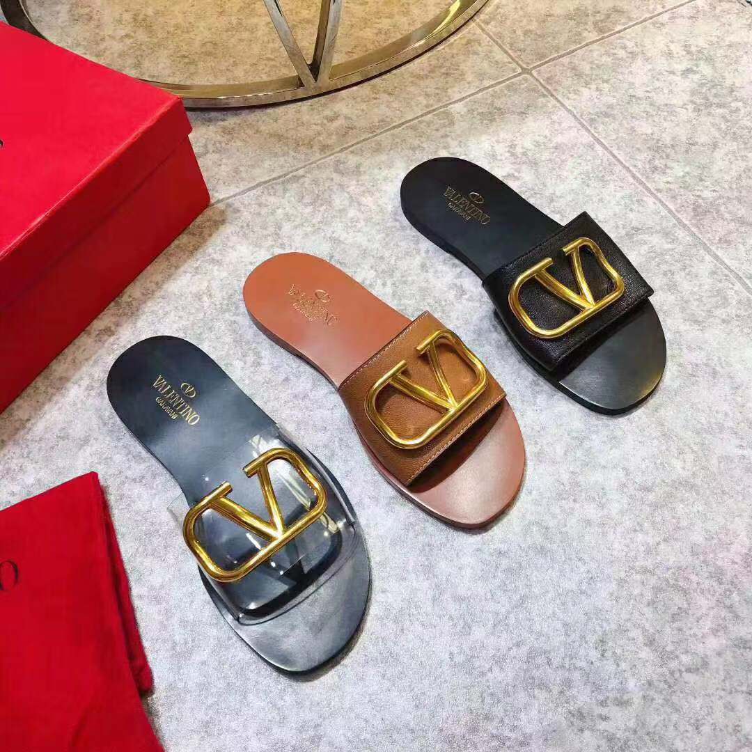 Valenti Women Slides V Buckle Casual Sandals Slippers - PerfectKickZ
