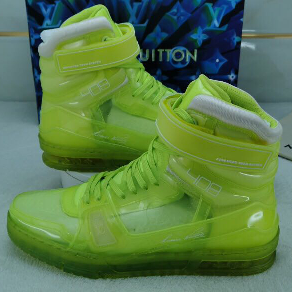 Louis Vuitton Trainer High Top Sneaker - PerfectKickZ