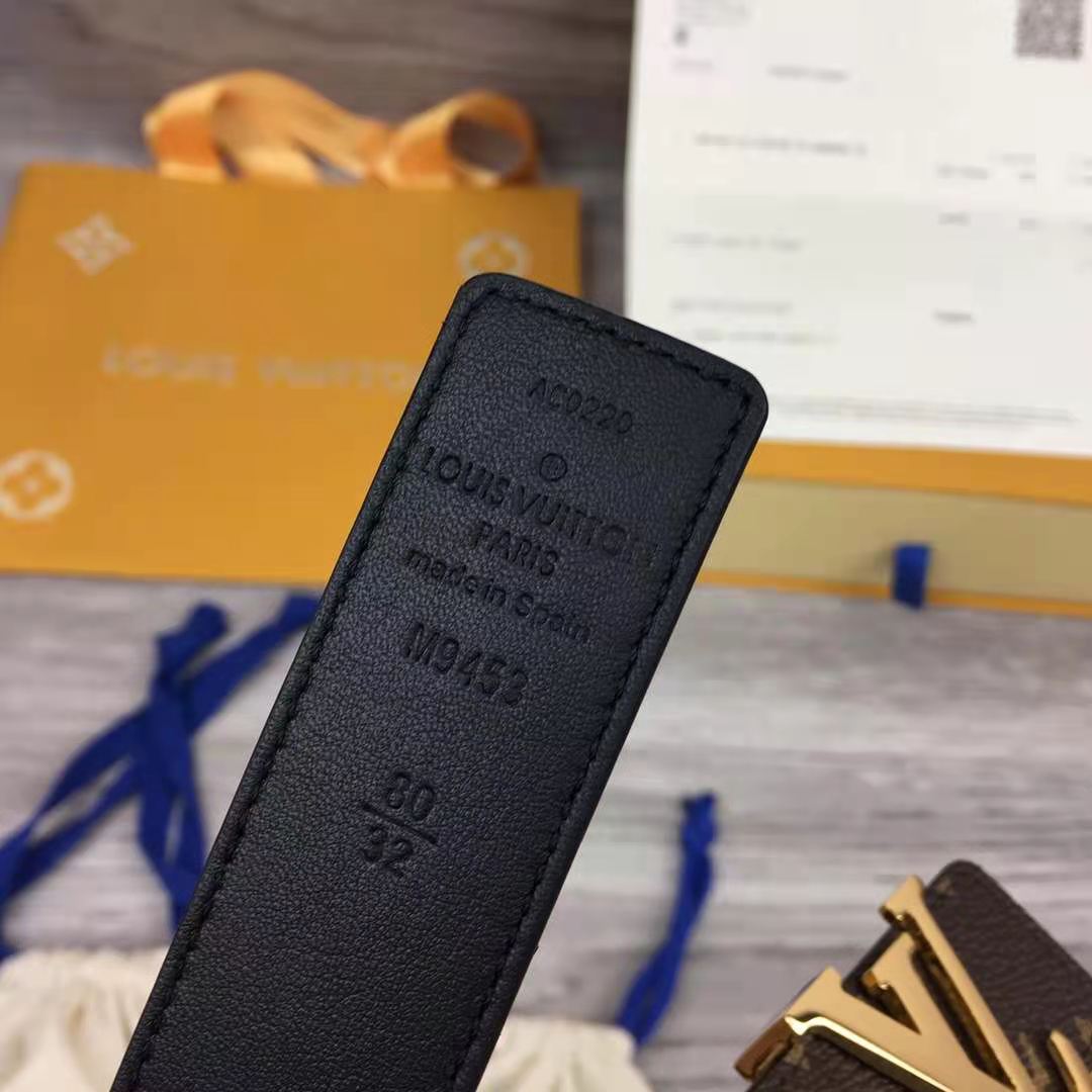 Louis Vuitton Initiales Monogram Belt - PerfectKickZ
