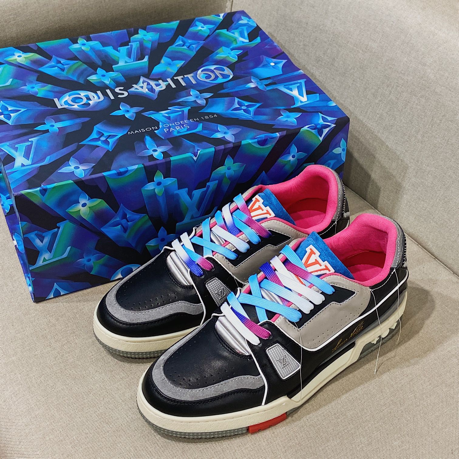 Louis Vuitton Trainer Sneaker - PerfectKickZ