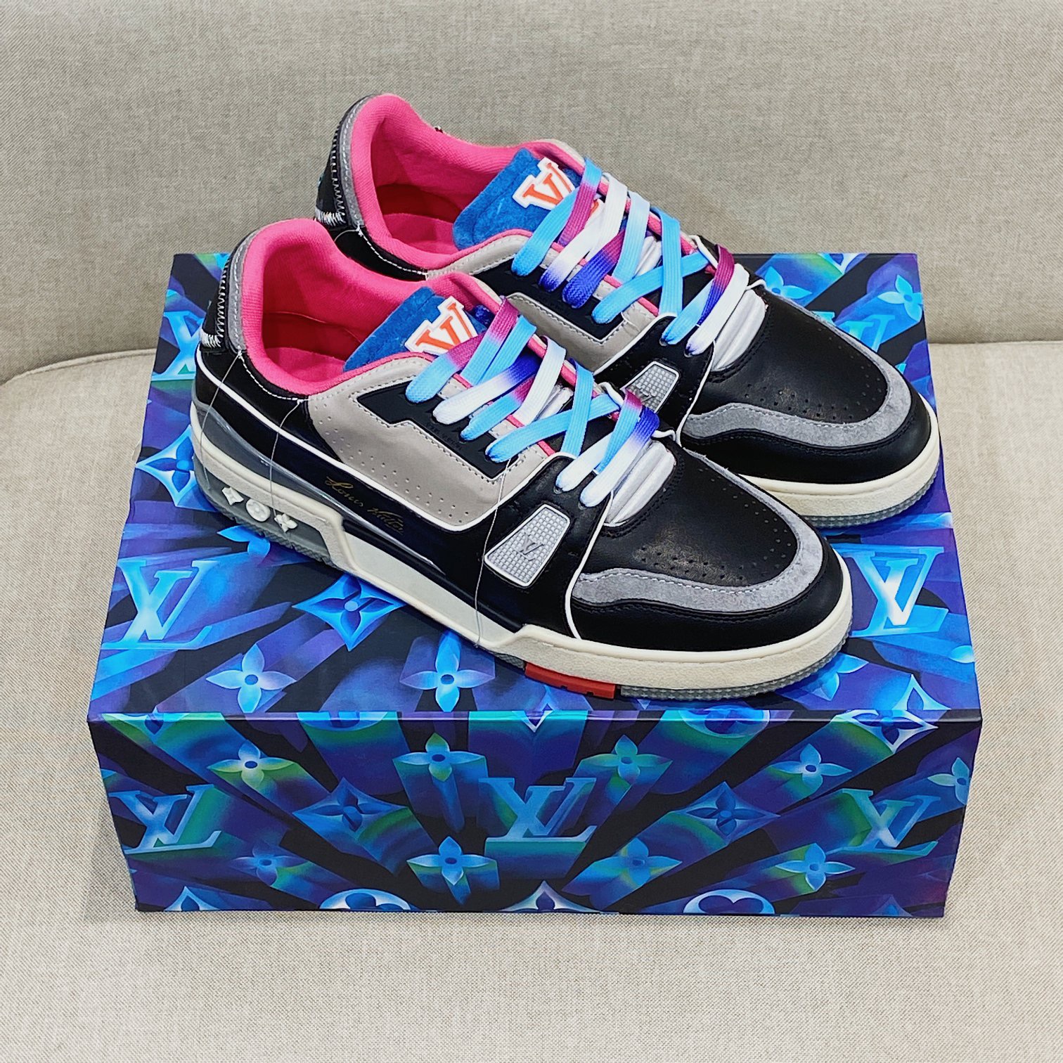 Louis Vuitton Trainer Sneaker - PerfectKickZ