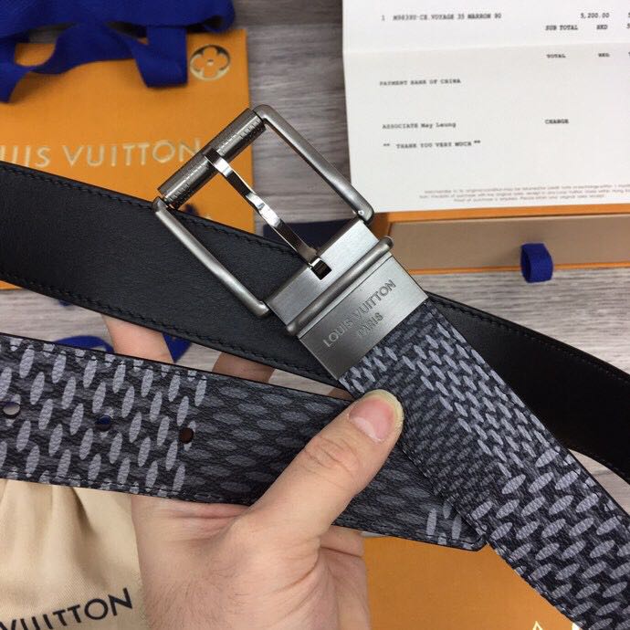 Louis Vuitton Damier Print 40MM Belt - 