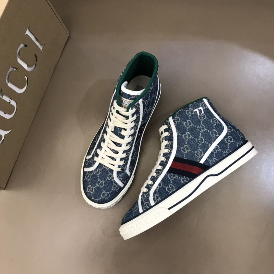 Gucci Tennis 1977 High Top Sneaker - PerfectKickZ