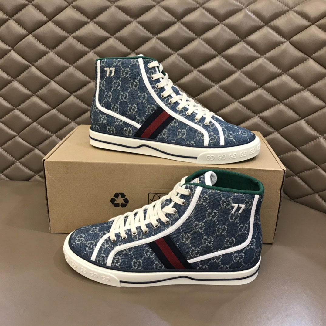 Gucci Tennis 1977 High Top Sneaker - PerfectKickZ