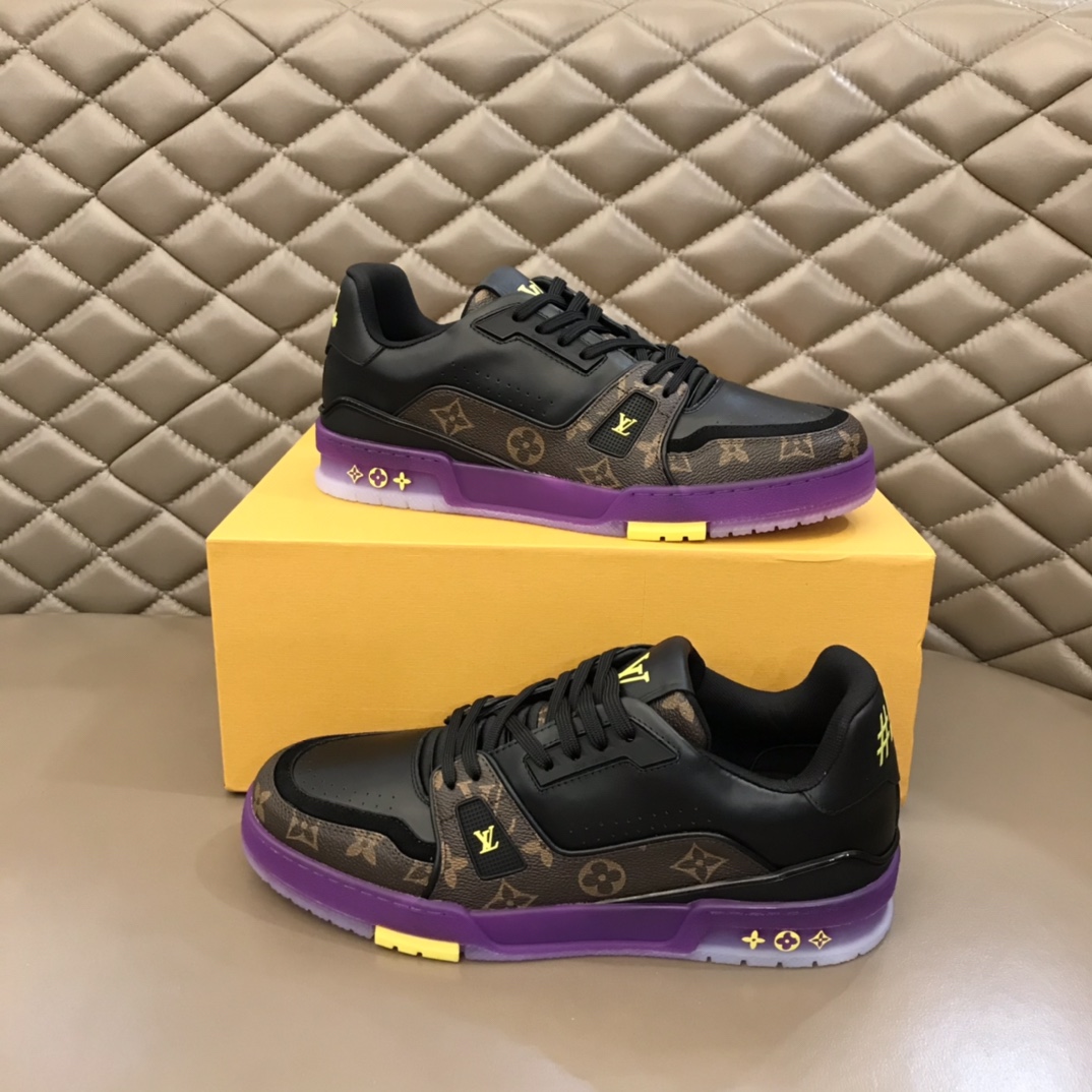 Louis Vuitton Trainer Sneaker(Upon UK size) - PerfectKickZ