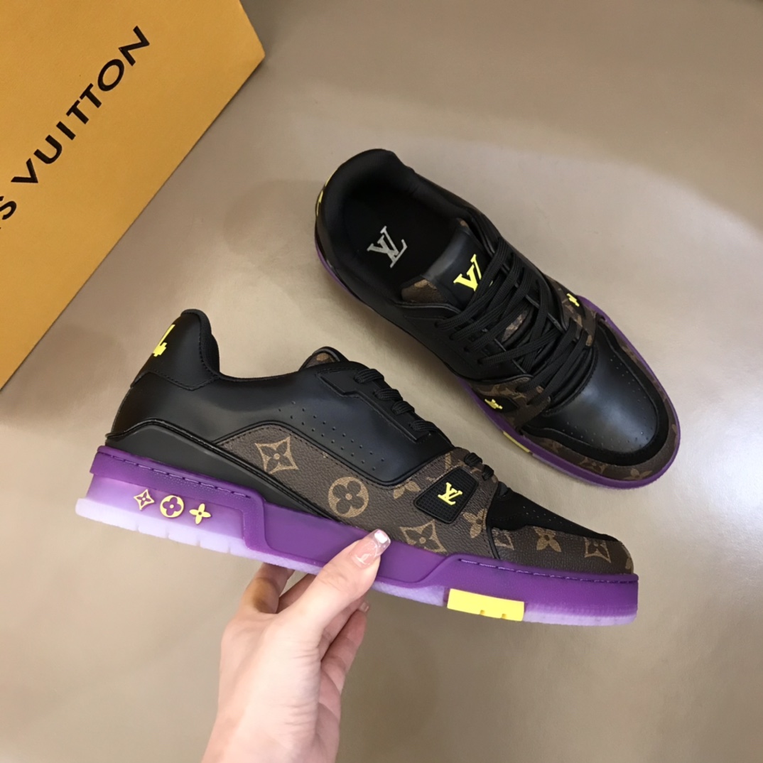 Louis Vuitton Trainer Sneaker(Upon UK size) - PerfectKickZ