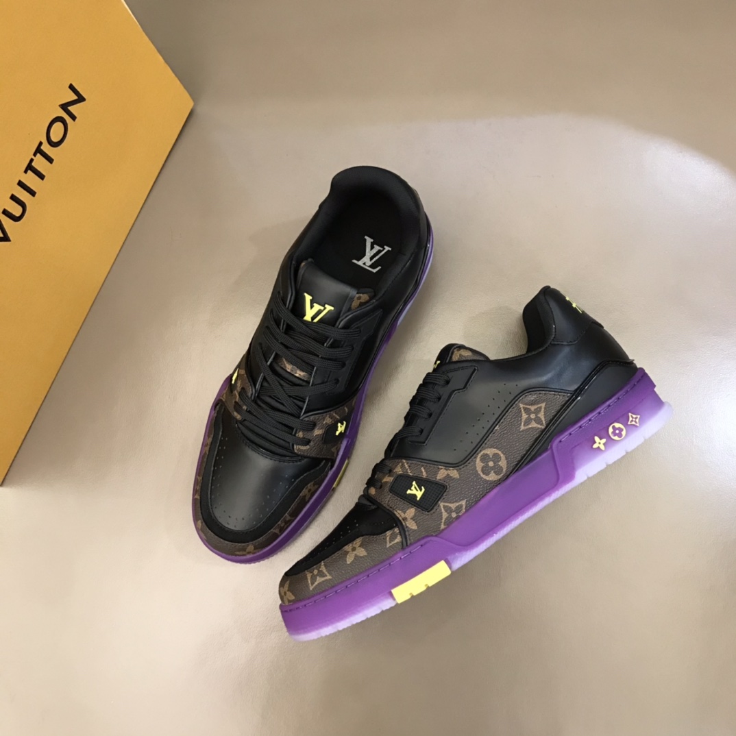 Louis Vuitton Trainer Sneaker(Upon UK size) - PerfectKickZ