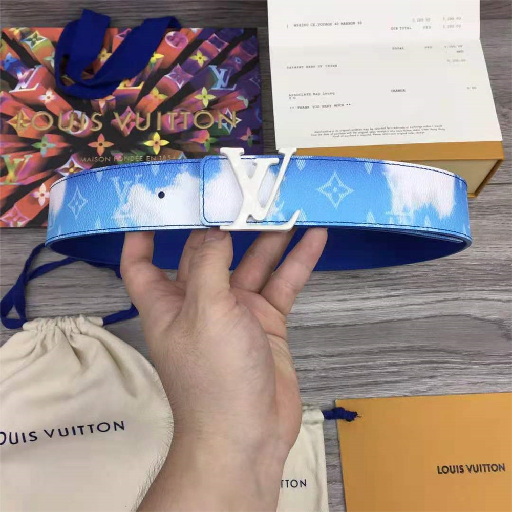 Louis Vuitton LV shape 40mm reversible clouds - PerfectKickZ