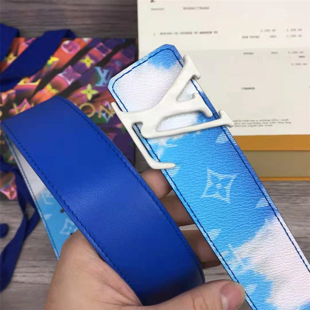 Louis Vuitton LV shape 40mm reversible clouds - PerfectKickZ