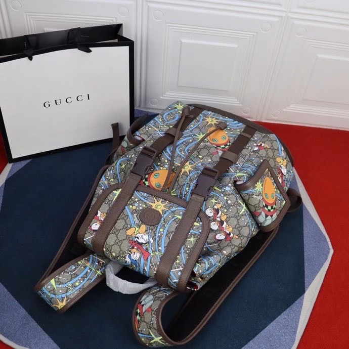 Gucci x Disney Donald Duck Medium Backpack - PerfectKickZ