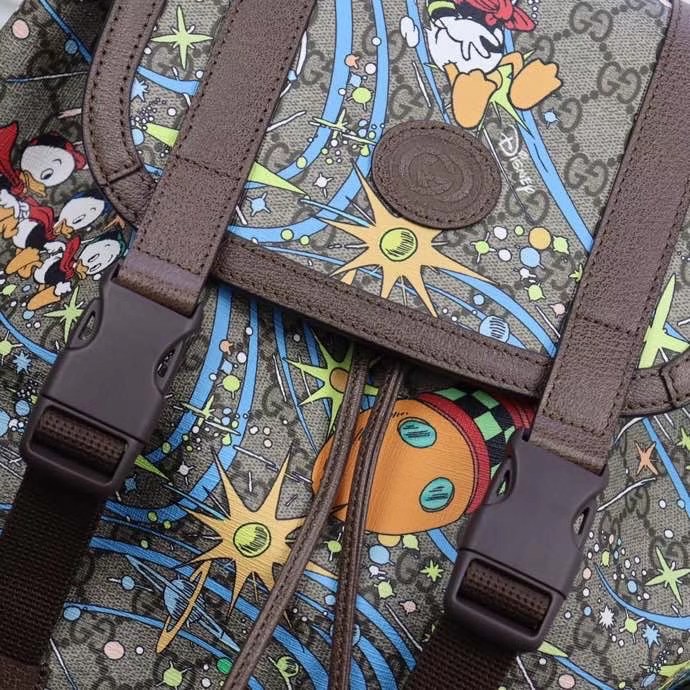 Gucci x Disney Donald Duck Medium Backpack - PerfectKickZ