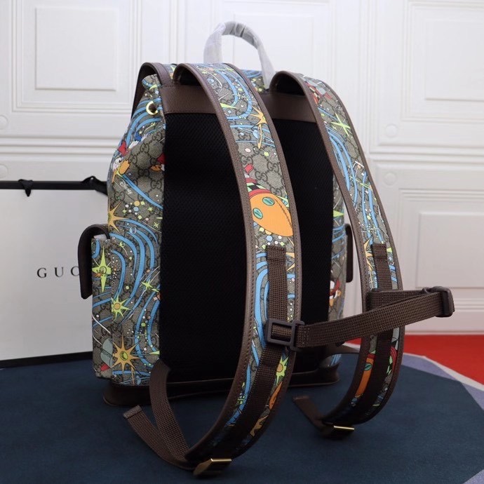 Gucci x Disney Donald Duck Medium Backpack - PerfectKickZ
