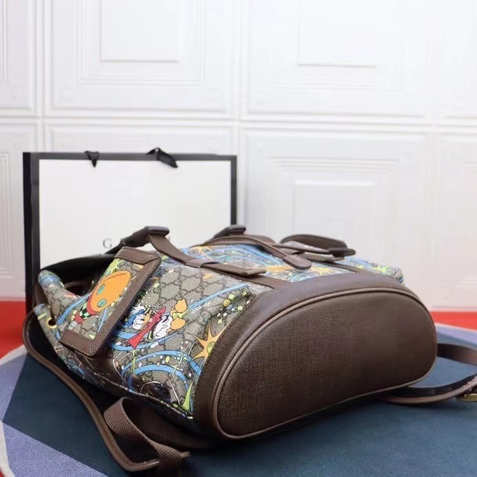 Gucci x Disney Donald Duck Medium Backpack - PerfectKickZ