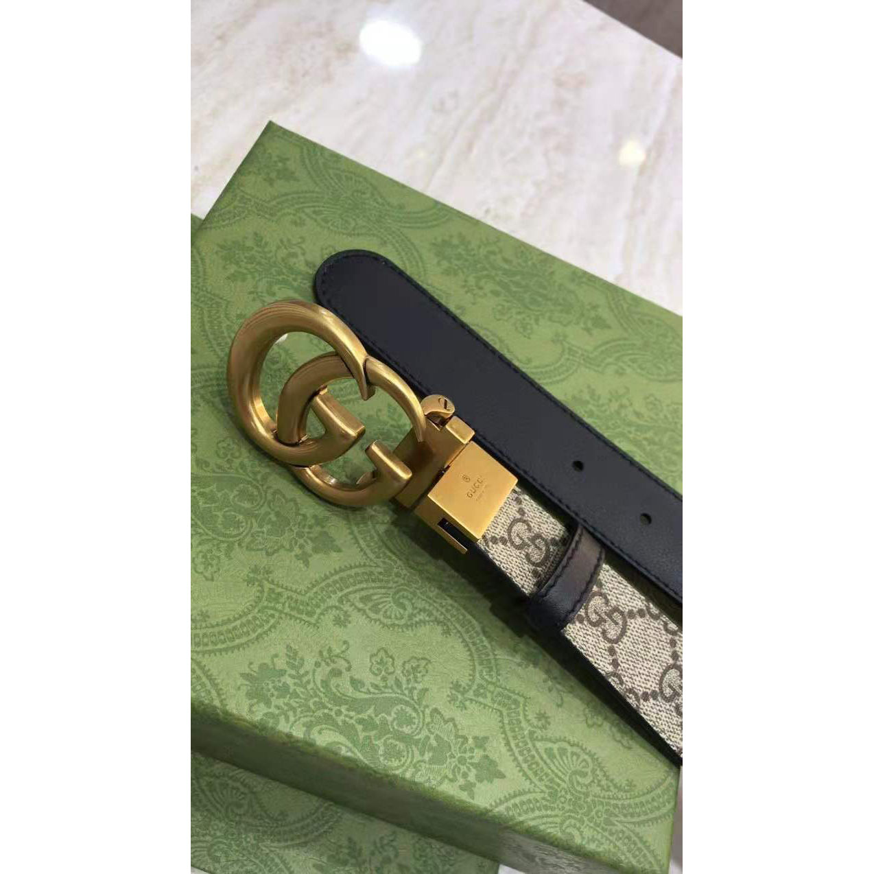 Gucci GG Reversible Belt  - PerfectKickZ