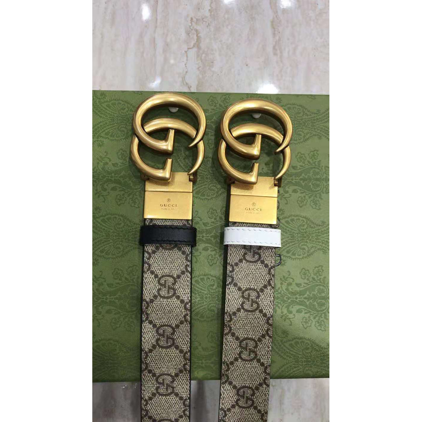 Gucci GG Reversible Belt  - PerfectKickZ