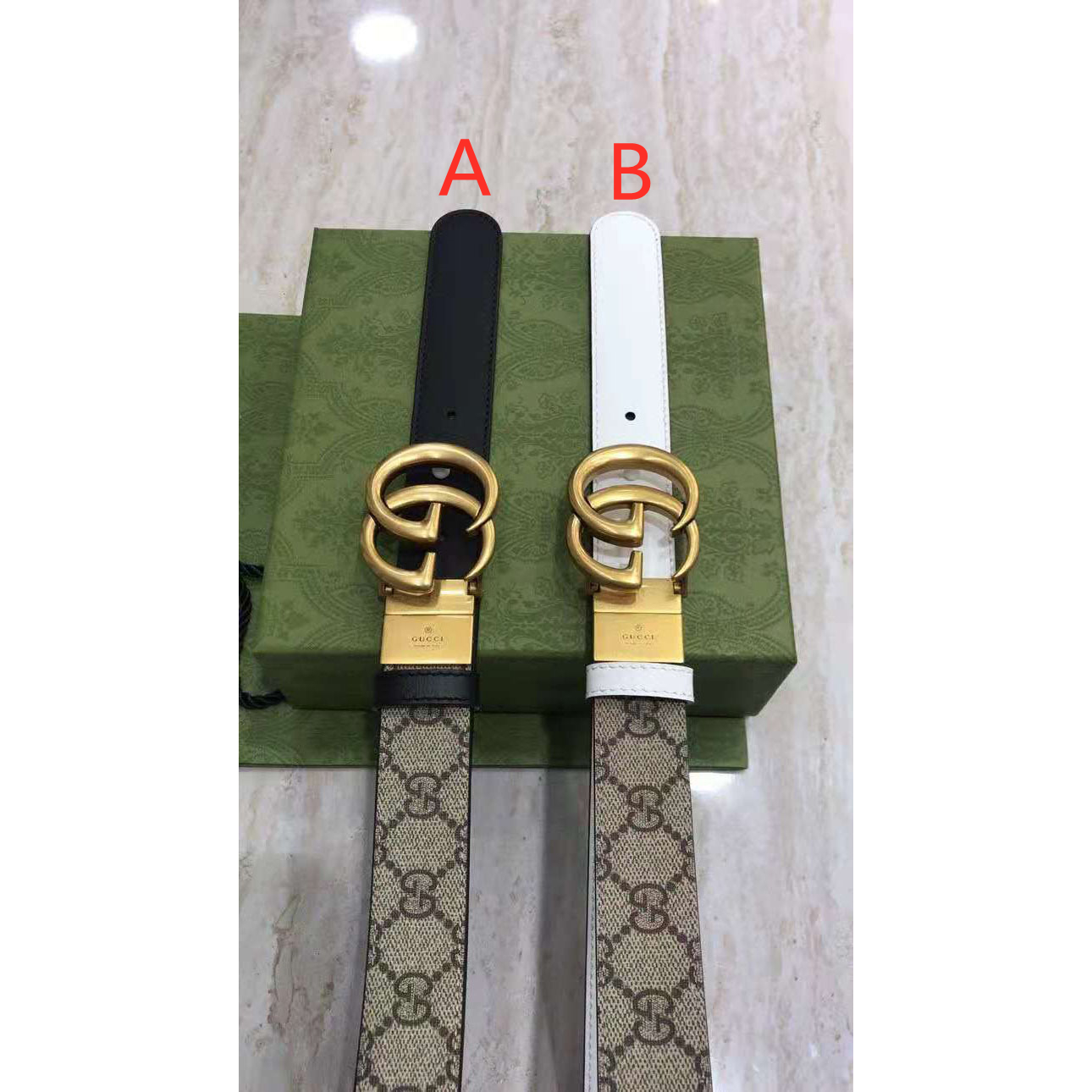 Gucci GG Reversible Belt  - PerfectKickZ