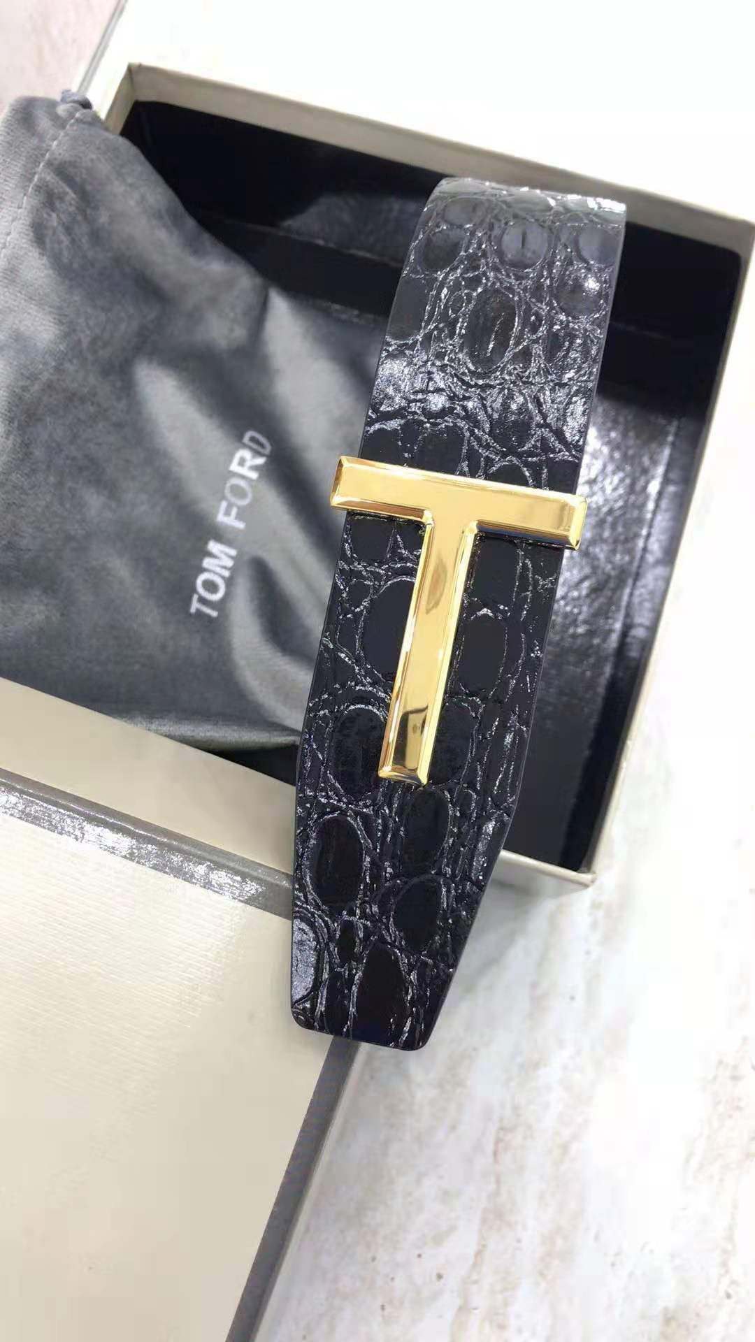 Tom Ford Crocodile Icon Belt - PerfectKickZ