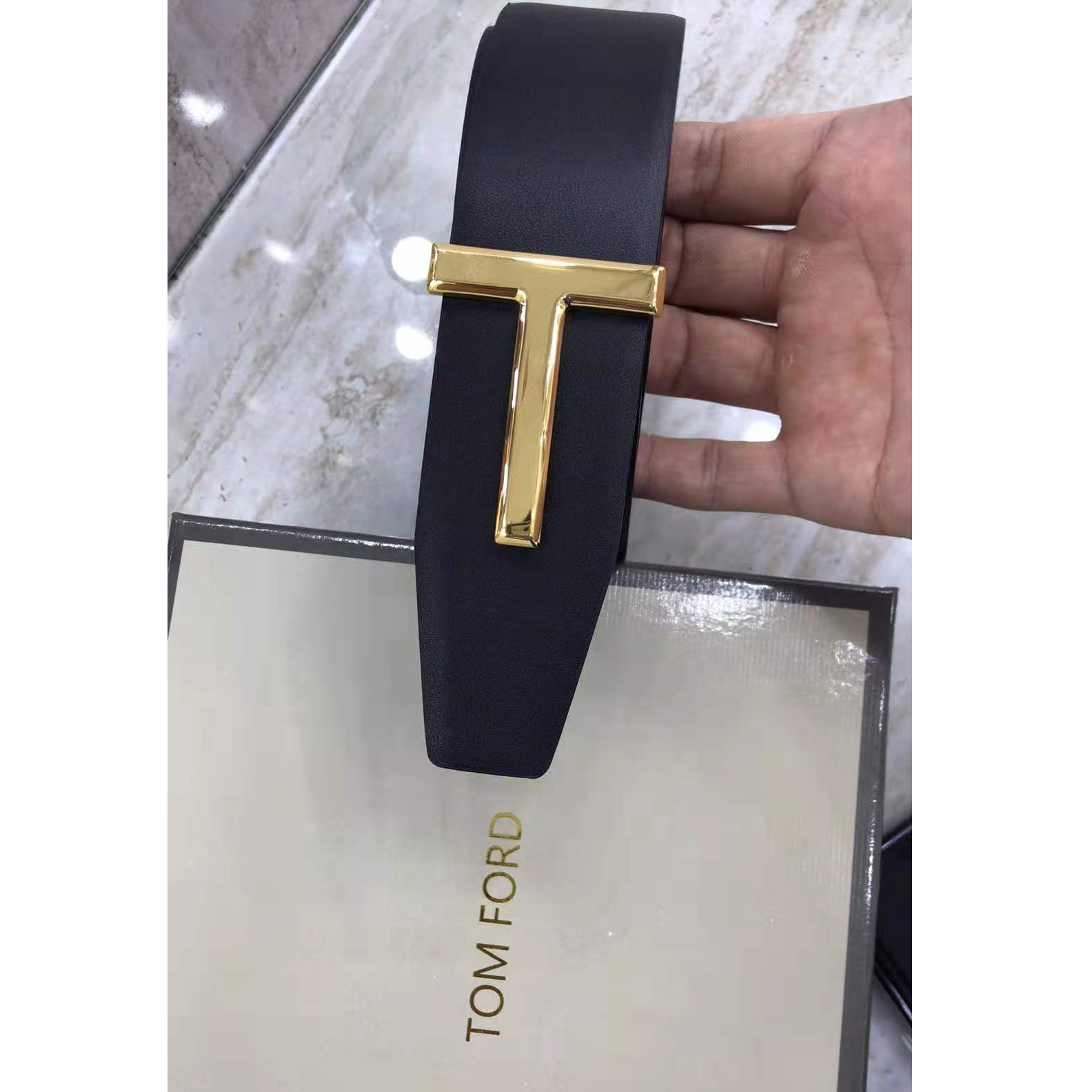 Tom Ford Crocodile Icon Belt - PerfectKickZ