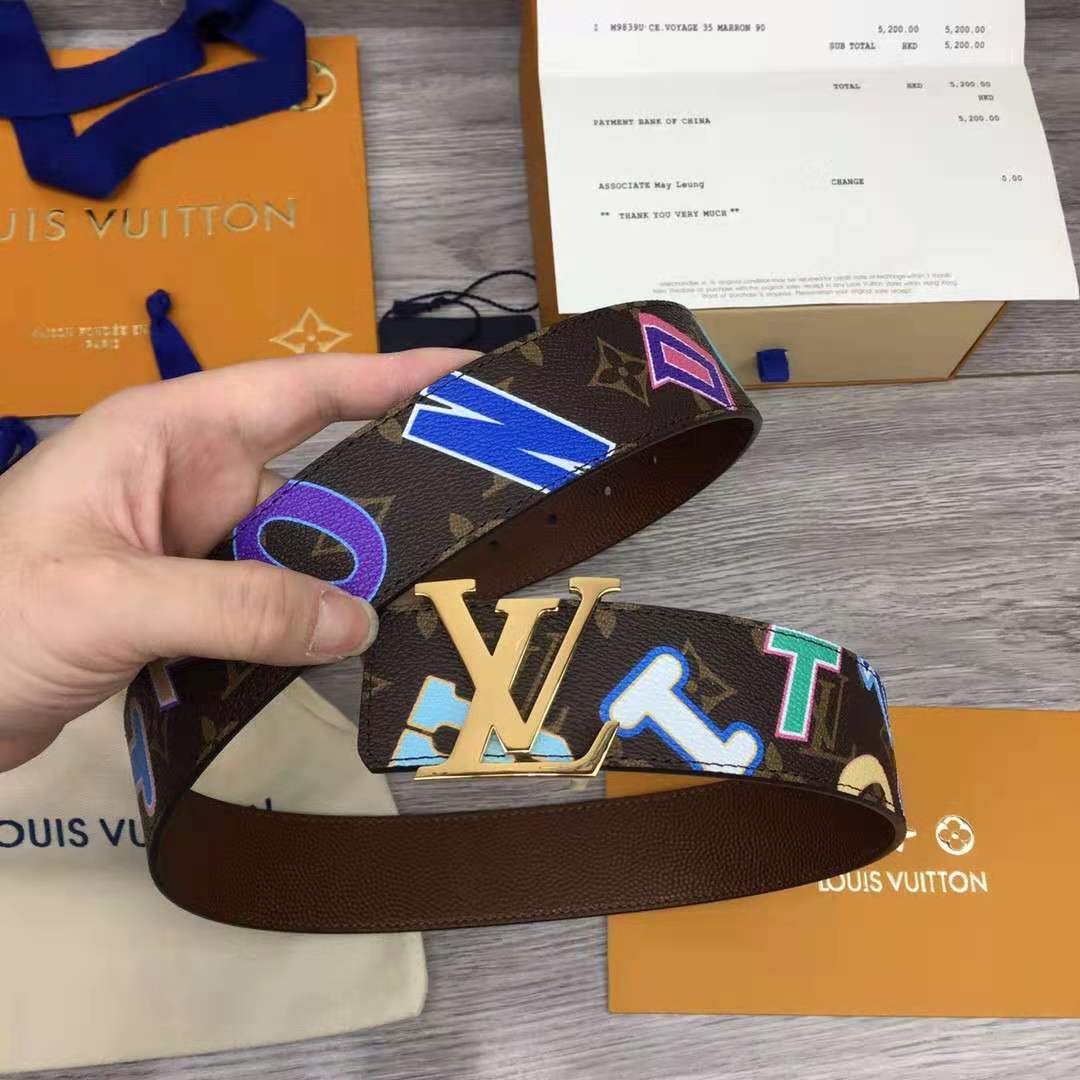 Louis Vuitton X NBA Initiales 40MM Reversible Belt - PerfectKickZ
