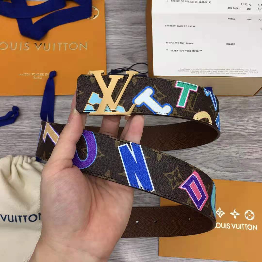 Louis Vuitton X NBA Initiales 40MM Reversible Belt - PerfectKickZ
