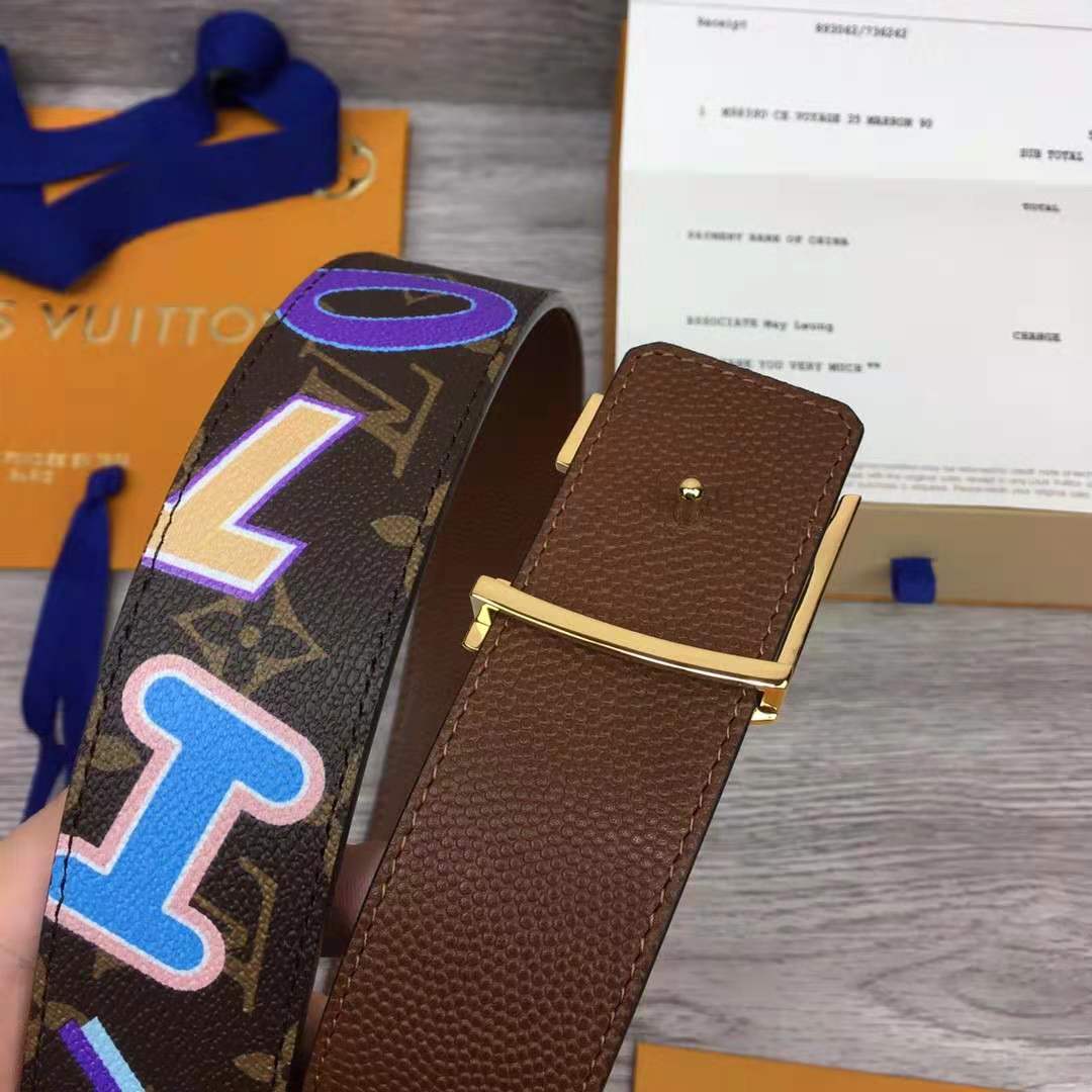 Louis Vuitton X NBA Initiales 40MM Reversible Belt - PerfectKickZ