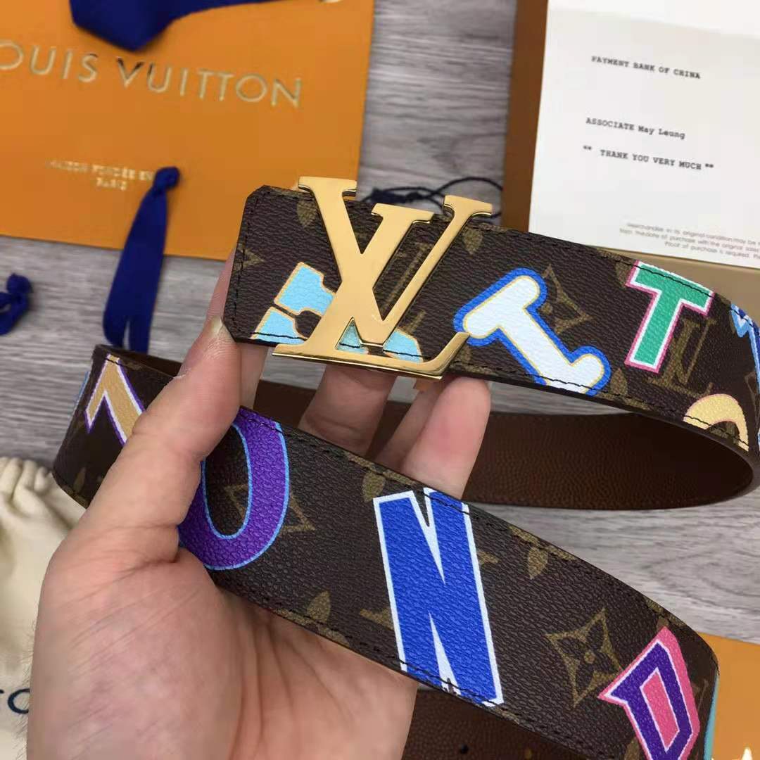 Louis Vuitton X NBA Initiales 40MM Reversible Belt - PerfectKickZ