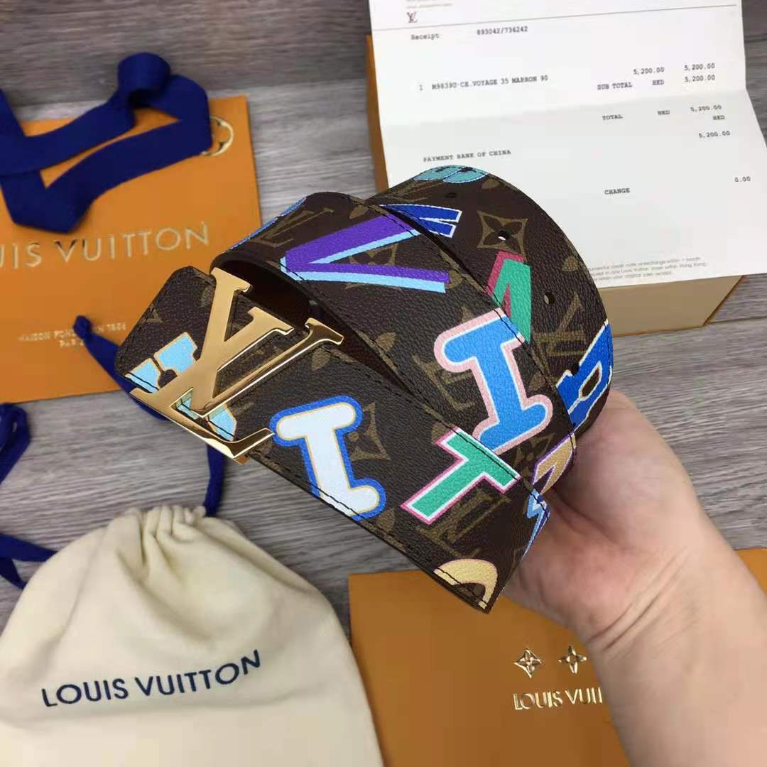 Louis Vuitton X NBA Initiales 40MM Reversible Belt - PerfectKickZ