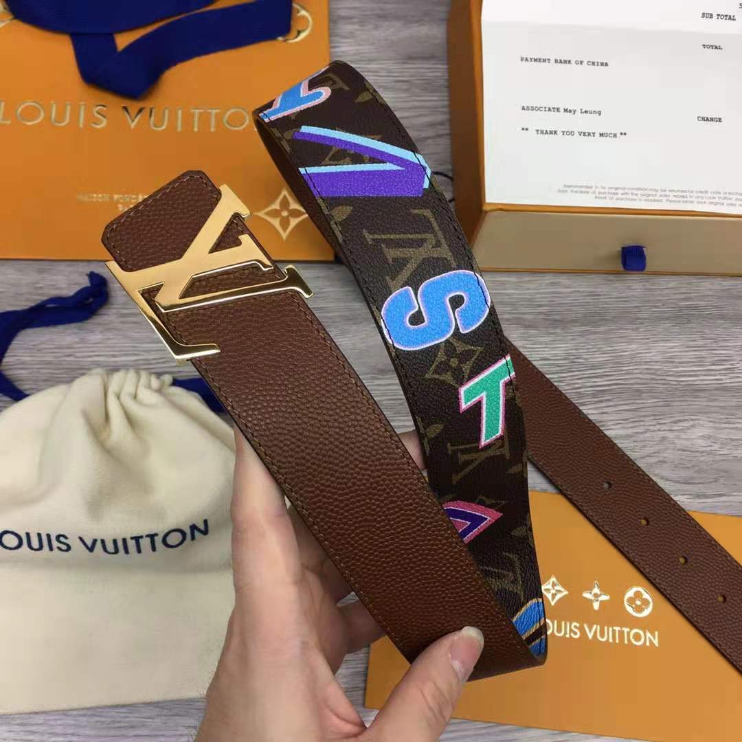 Louis Vuitton X NBA Initiales 40MM Reversible Belt - PerfectKickZ