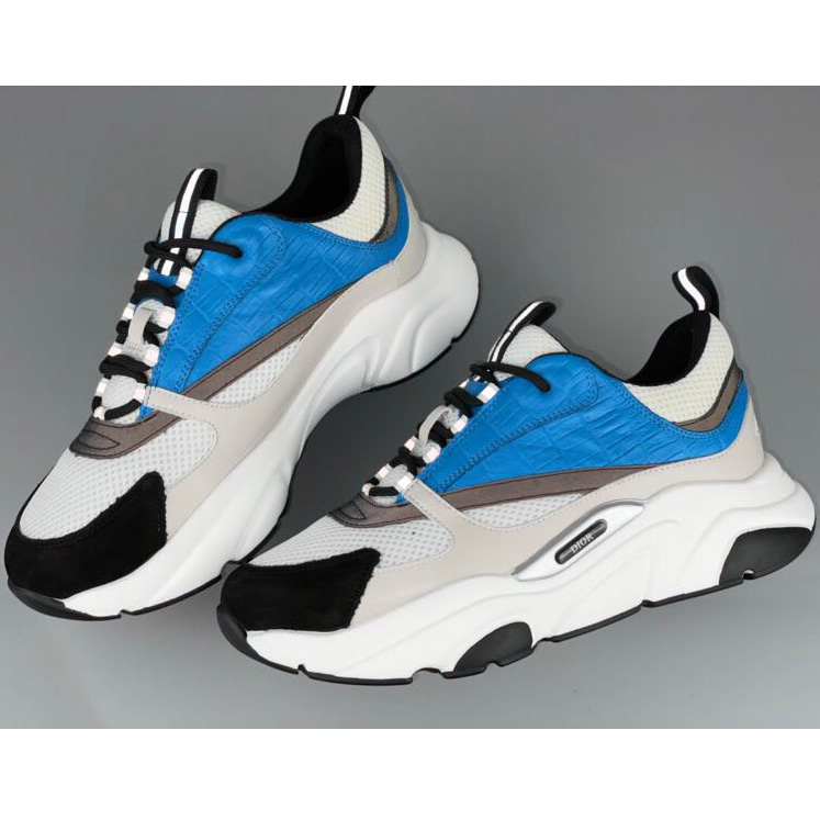 Dior "B22" Sneaker In Blue - 