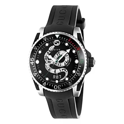 Gucci Dive Watch Black - PerfectKickZ