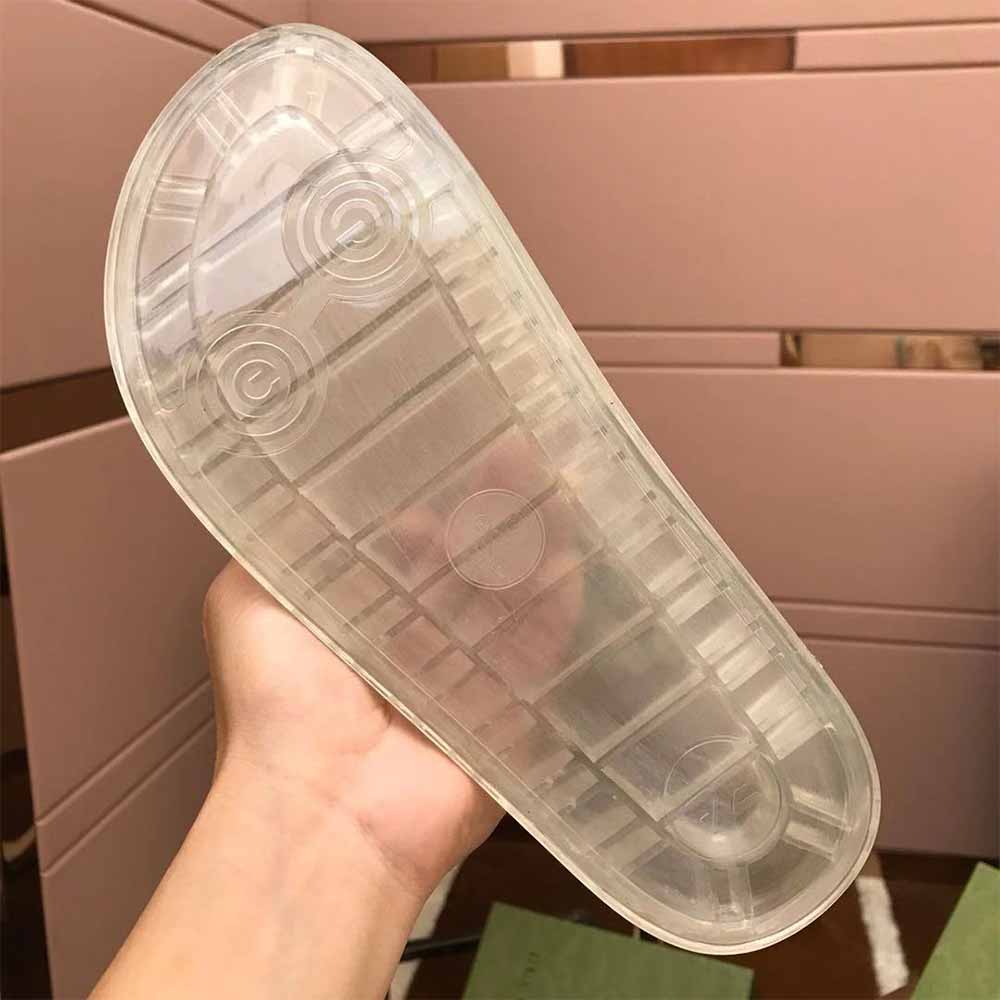 Gucci Men's Slide Sandal With GG Logo - PerfectKickZ