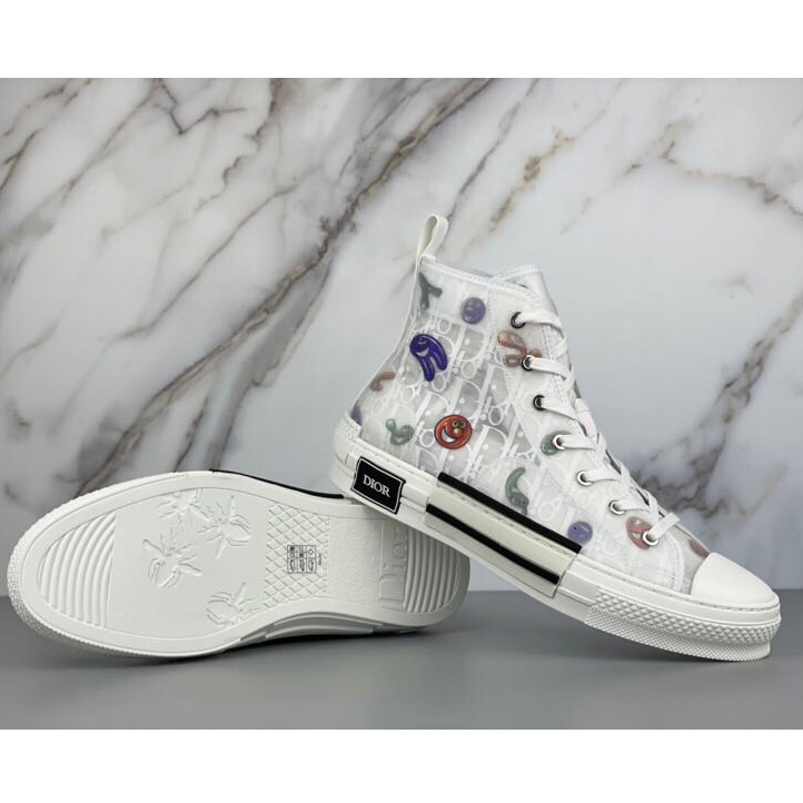 Dior B23 Dior And Kenny Scharf High-Top Sneaker - PerfectKickZ