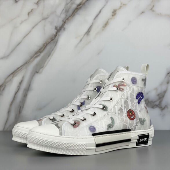 Dior B23 Dior And Kenny Scharf High-Top Sneaker - PerfectKickZ