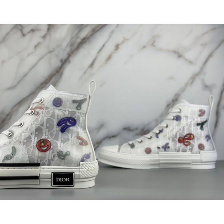 Dior B23 Dior And Kenny Scharf High-Top Sneaker - PerfectKickZ