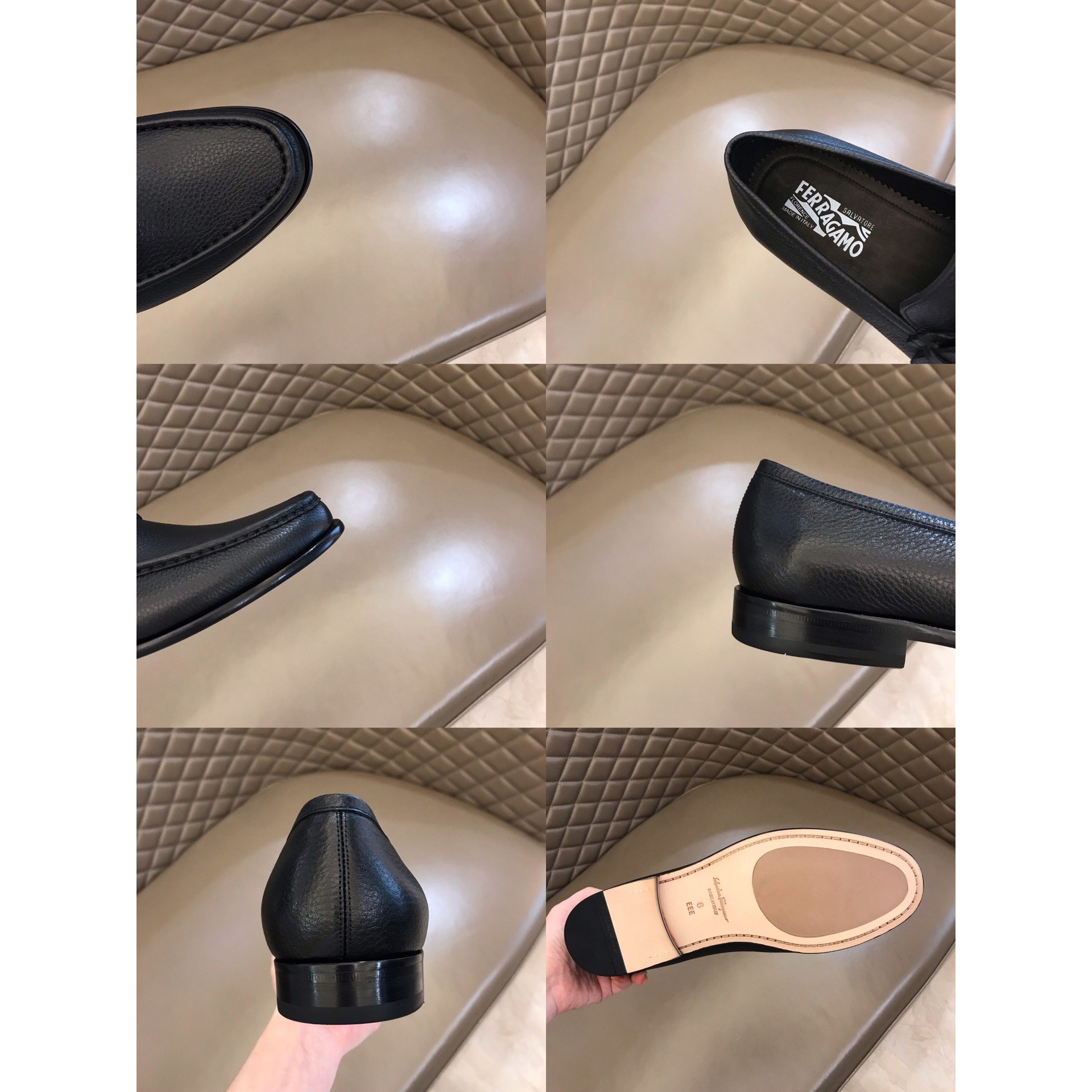 Ferragamo Black Shoes - PerfectKickZ